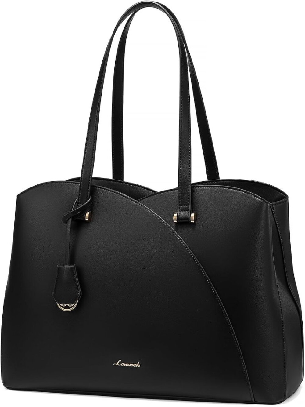 Laptop Tote Bag for Women, Work Bags Laptop Bag Teacher Tote Bag, Leather Comput